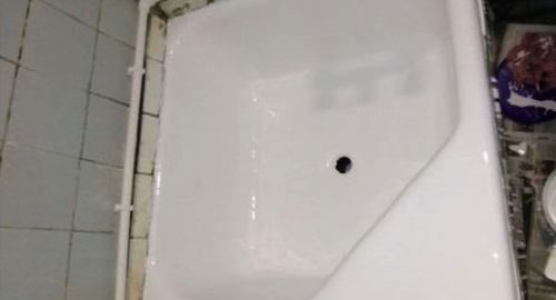 Ремонт поддона душевой кабины | Светлый